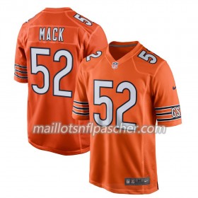 Maillot Chicago Bears Khalil Mack 52 Nike Orange - Homme